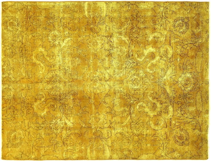 Keltainen Persia Persialaiset vintage matot 280 x 200 cm