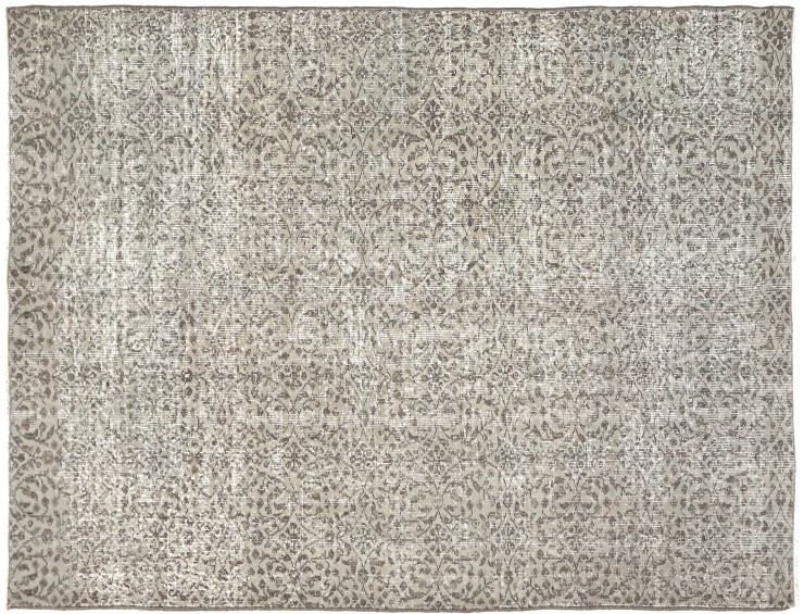 Grigio Turco Tappeto vintage 262 x 156 cm