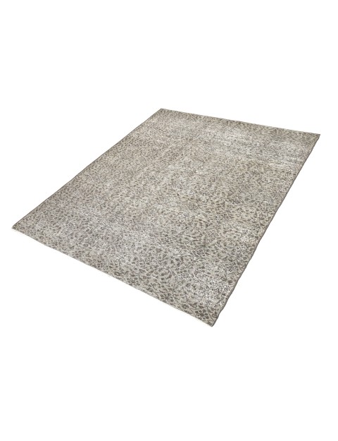 Grå Tyrkiet Vintagetæppe  262 x 156 cm