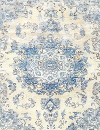 Beige Persien Persischer Vintage Teppich 280 x 186 cm - view 4
