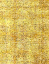 Amarillo Persa Alfombra persa vintage 264 x 77 cm - view 4
