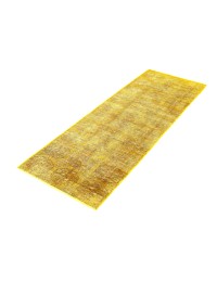 Amarillo Persa Alfombra persa vintage 264 x 77 cm - view 1