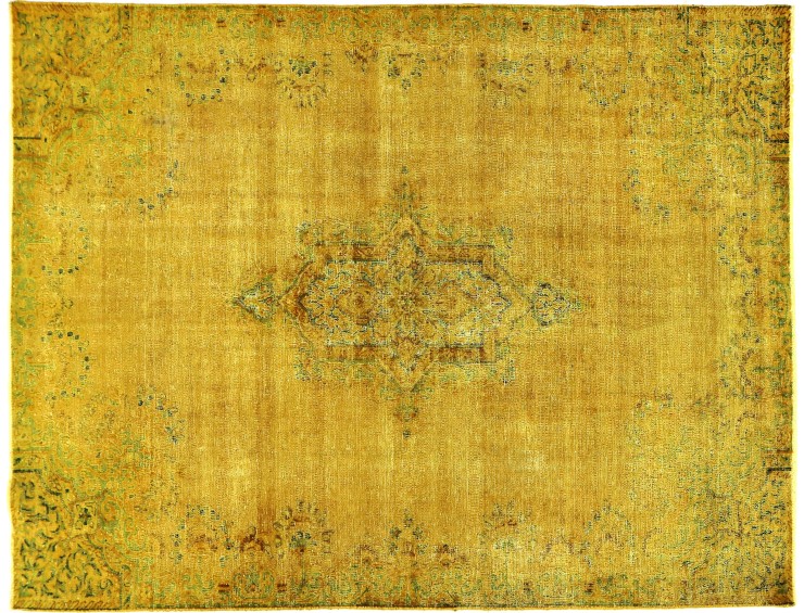 Yellow Persia Persian Vintage Carpet 300 x 200 cm