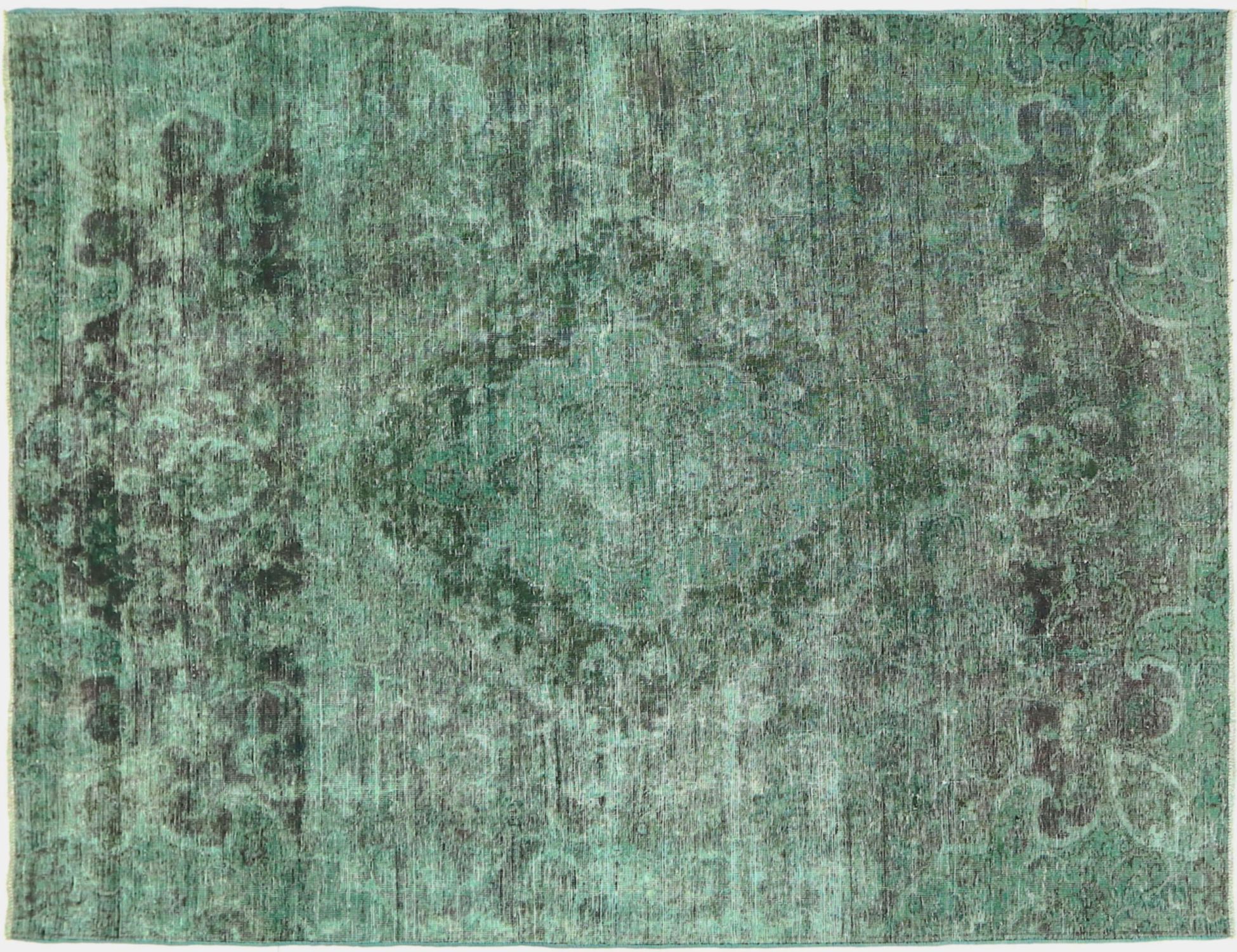 Tappeto vintage persiano  turchese <br/>280 x 201 cm