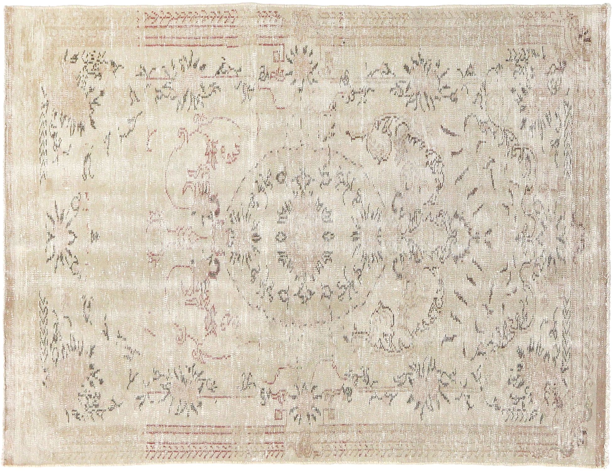 Vintagetæppe  grå <br/>242 x 145 cm