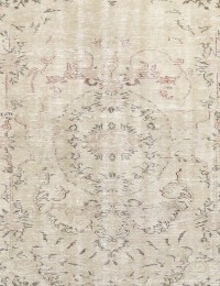 Grey Turkey Vintage Carpet  242 x 145 cm