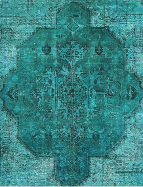 Türkis Persien Persischer Vintage Teppich  250 x 184 cm