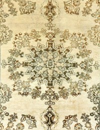 Beige Persiano Tappeto vintage persiano 280 x 195 cm - view 4