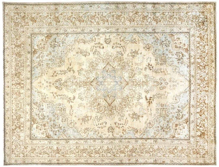 Amarillo Persa Alfombra persa vintage 395 x 287 cm