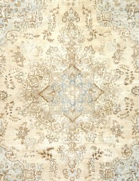 Amarillo Persa Alfombra persa vintage 395 x 287 cm - view 4