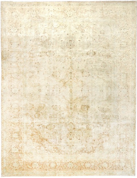 Beige Persien Persischer Vintage Teppich 400 x 285 cm