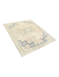 Beige Persien Persisk Vintagetæppe 230 x 143 cm - view 3