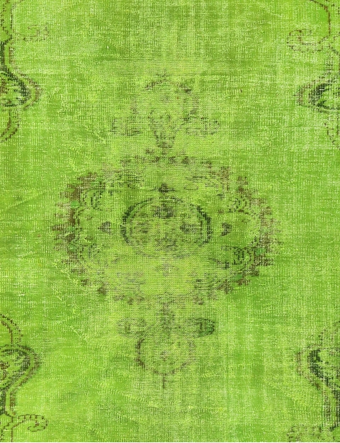 Grün Türkei Vintage Teppich 295 x 193 cm - view 3