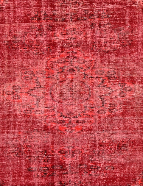Orange Turkiet vintage matta 305 x 186 cm - view 3