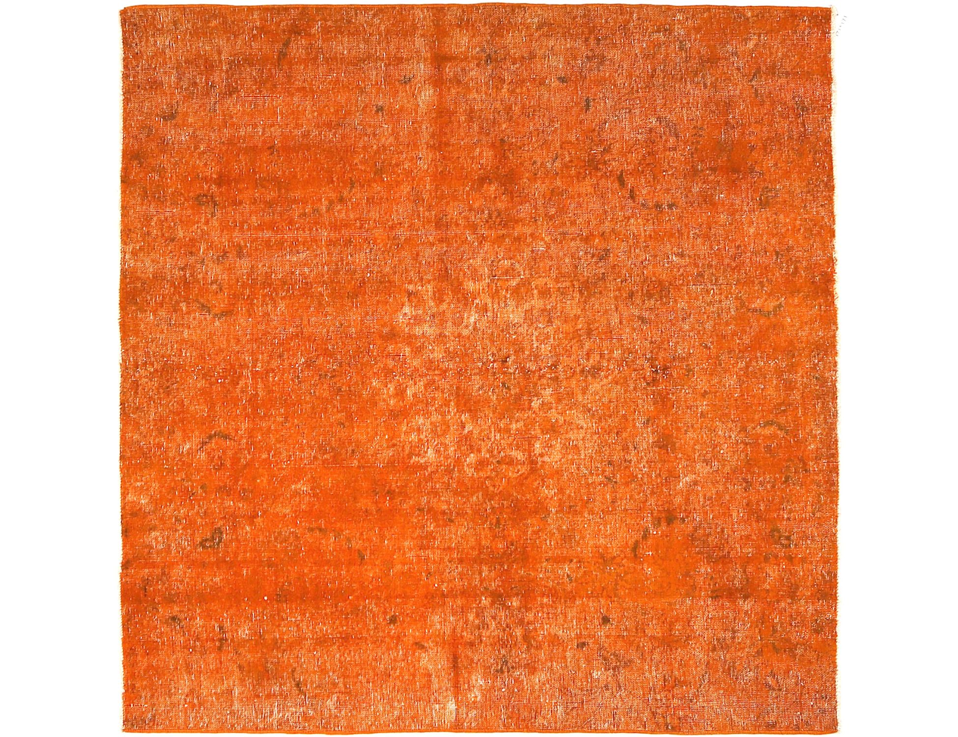 Tappeto vintage persiano  arancione <br/>171 x 171 cm