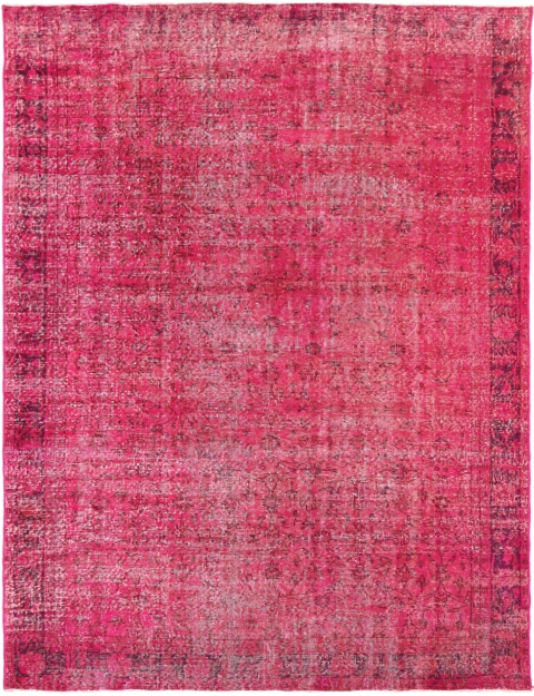 Rosa Türkei Vintage Teppich 300 x 200 cm