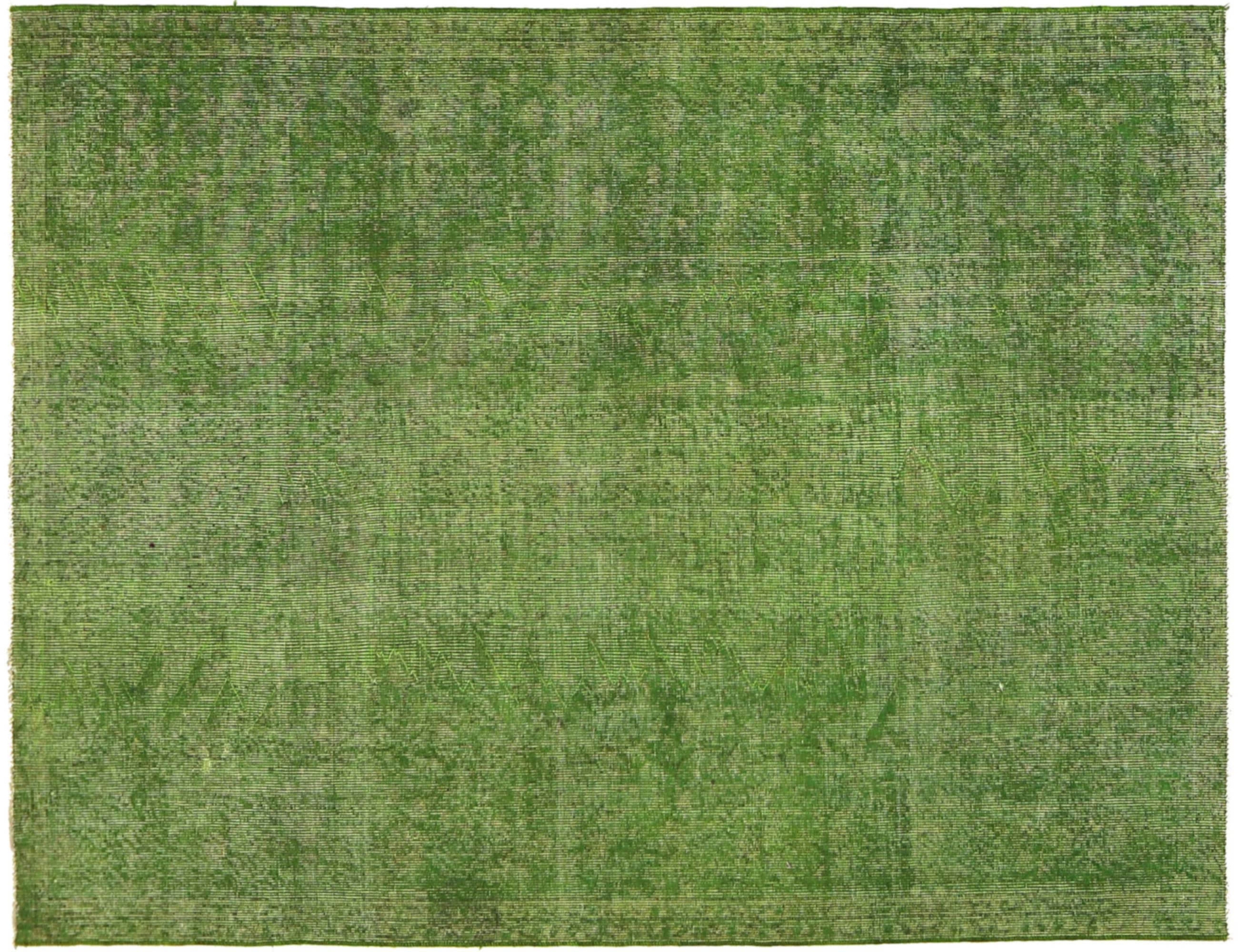 Green Turkey Vintage Carpet 264 x 160 cm - Unique Handmade Carpet