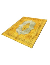 Yellow Persia Persian Vintage Carpet 365 x 277 cm - view 1