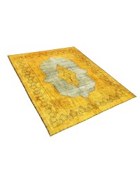 Yellow Persia Persian Vintage Carpet 365 x 277 cm - view 3