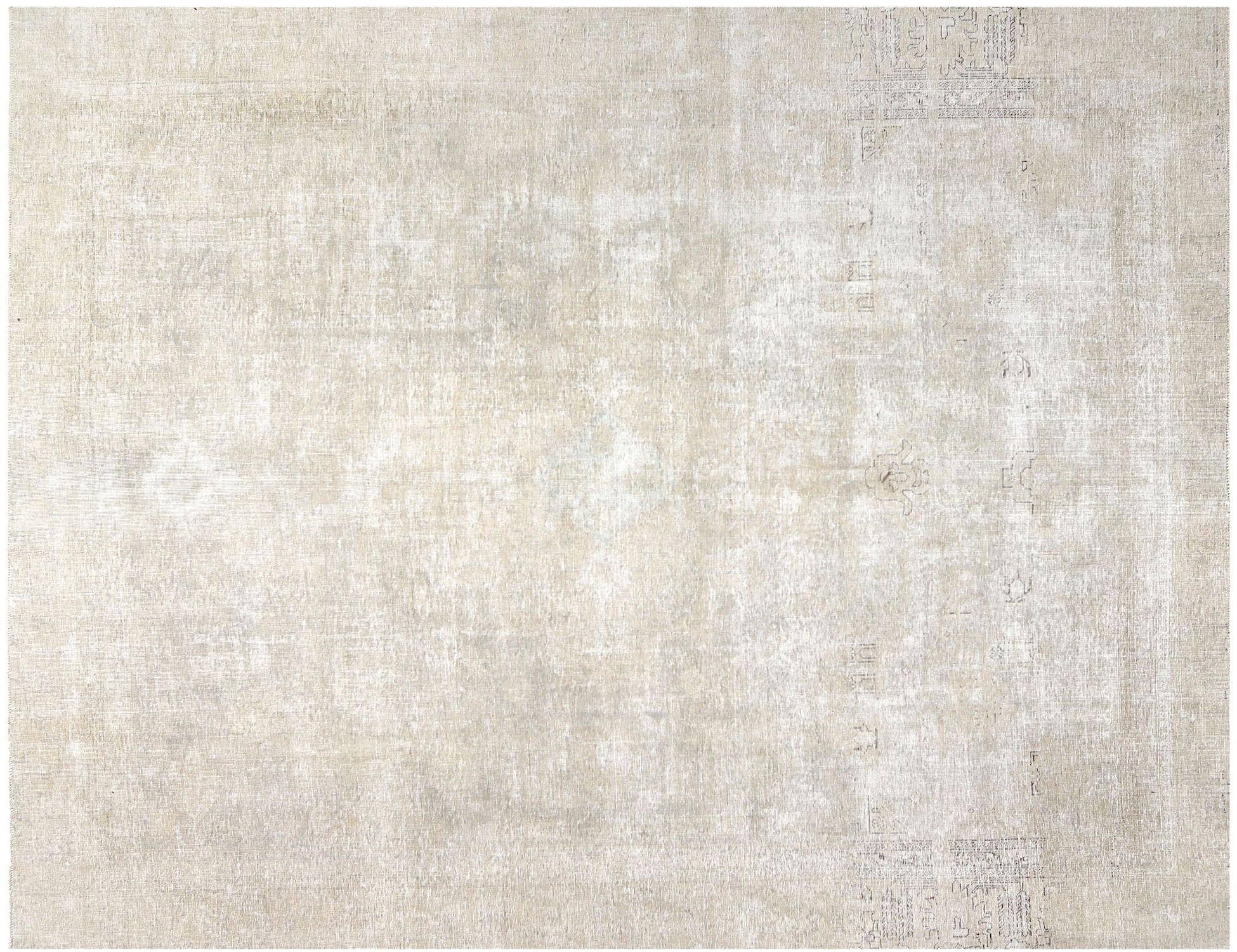 Persisk Vintagetæppe  beige <br/>338 x 273 cm
