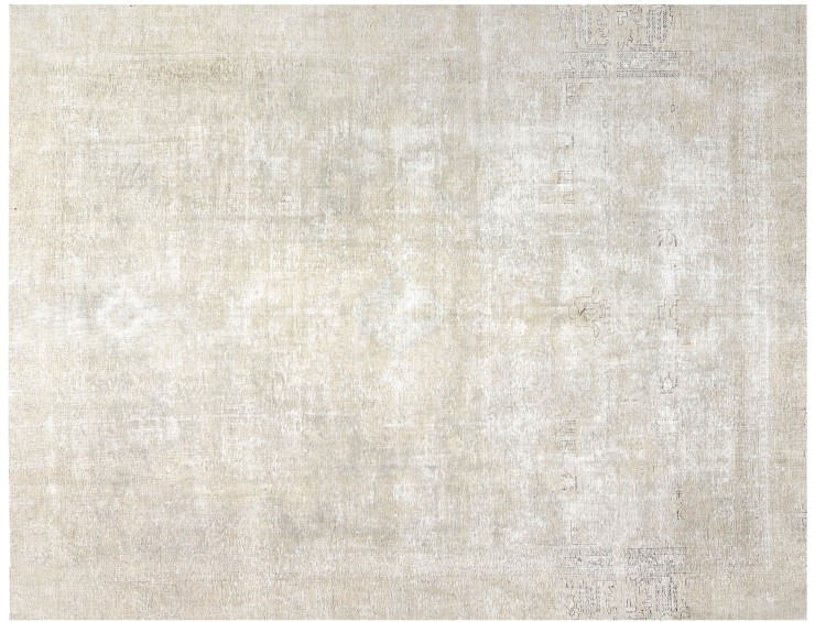 Beige persia Persisk vintage teppe 338 x 273 cm