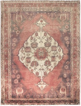 Beige Persia Persian Vintage Carpet 203 x 152 cm