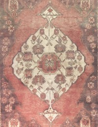 Beige Persa Alfombra persa vintage 203 x 152 cm - view 3