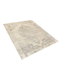 Grå Persien Persisk vintage matta  278 x 194 cm