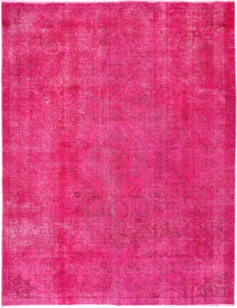 Rosa Türkei Vintage Teppich 310 x 220 cm
