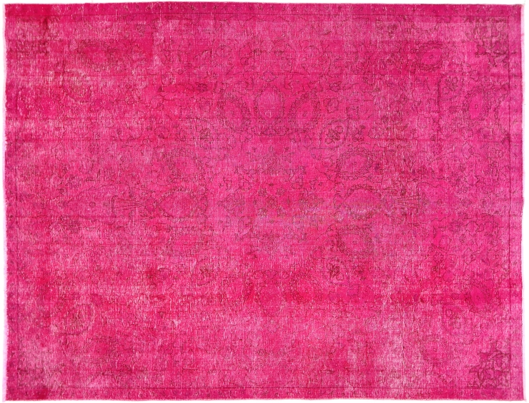 Rosa Türkei Vintage Teppich 310 x 220 cm