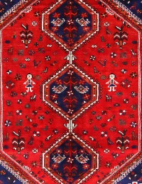 Punainen Persia Shiraz  303 x 214 cm