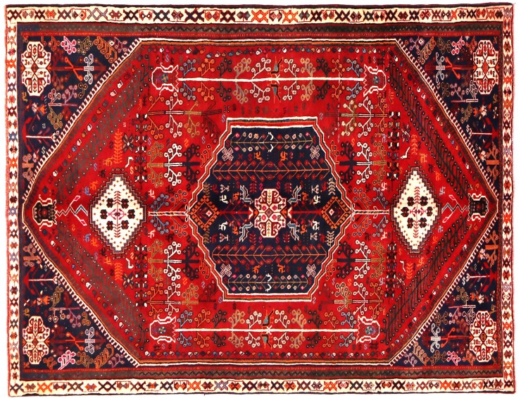 Röda Persien Shiraz  300 x 190 cm