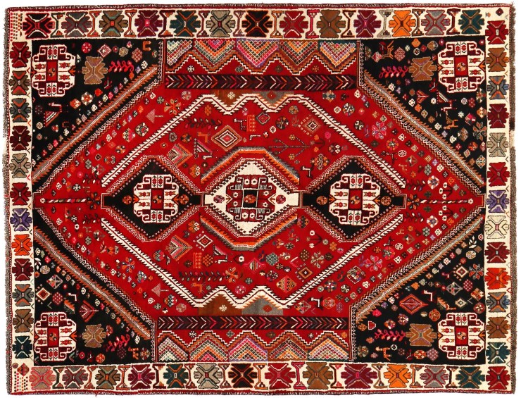 Röda Persien Shiraz  274 x 164 cm