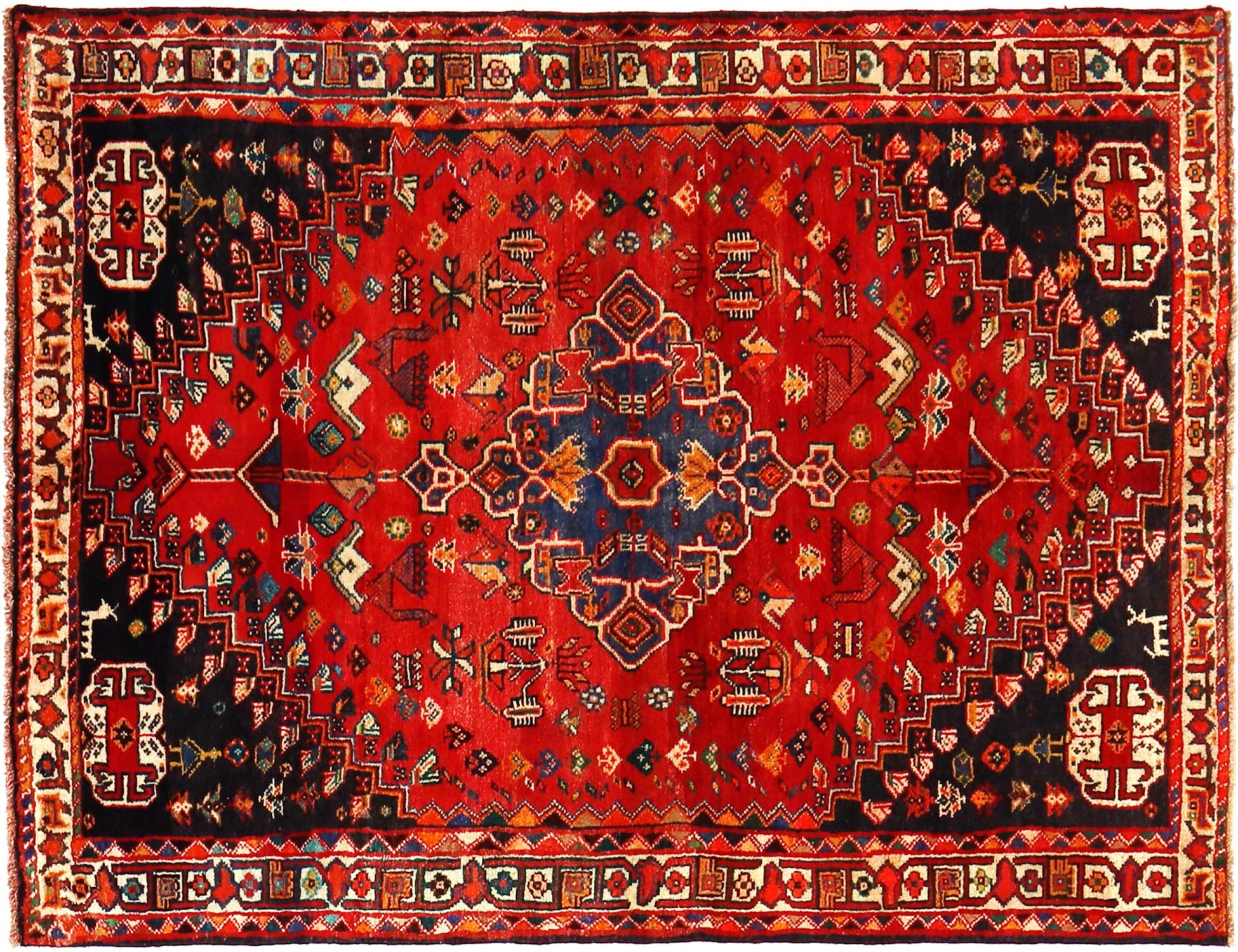 Rot Persien Shiraz  204 x 138 cm