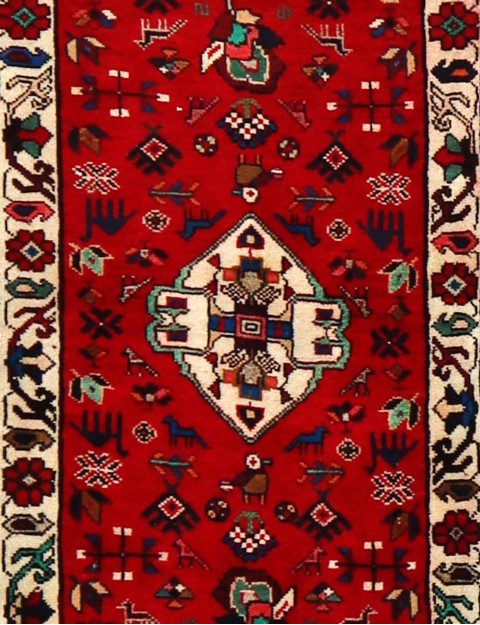 Red  Persia Shiraz  157 x 70 cm