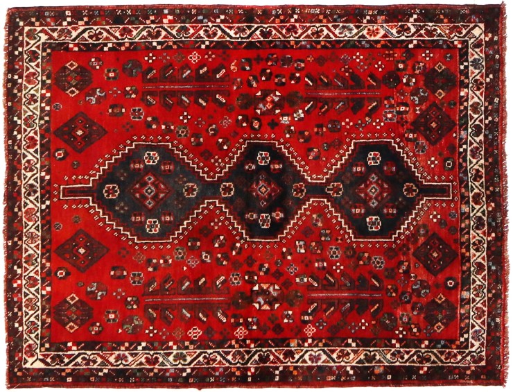 Red  Persia Shiraz  156 x 123 cm