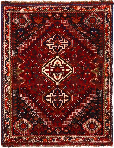 Röda Persien Shiraz  165 x 117 cm