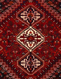 Red  Persia Shiraz  165 x 117 cm
