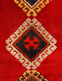 Röda Persien Shiraz  114 x 55 cm