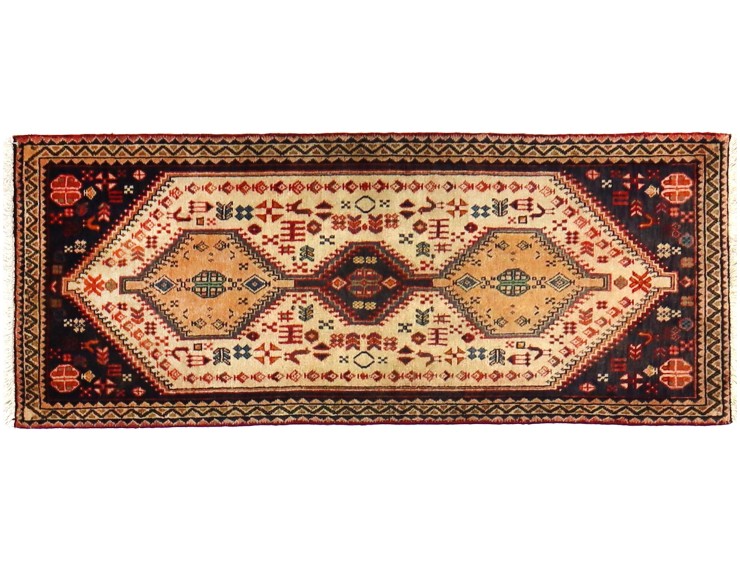Beige  Persia Hamadan  142 x 58 cm