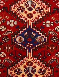 Red  Persia Shiraz Patina  100 x 64 cm