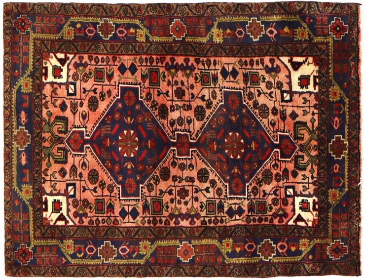 Rosa Persien Hamadan  138 x 95 cm