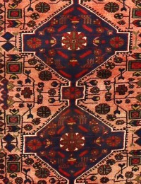 Rosa Persien Hamadan  138 x 95 cm