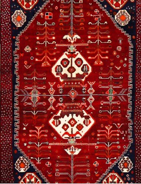 Red  Persia Shiraz  236 x 151 cm