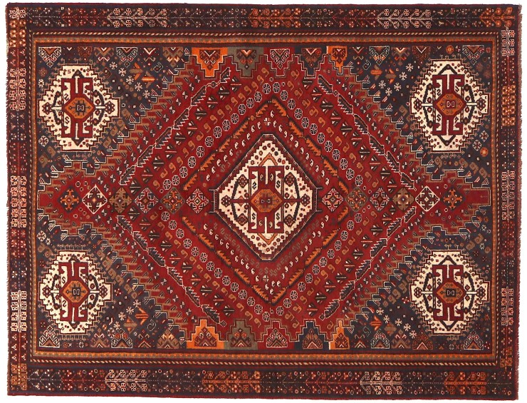 Red  Persia Shiraz Patina   239 x 151 cm