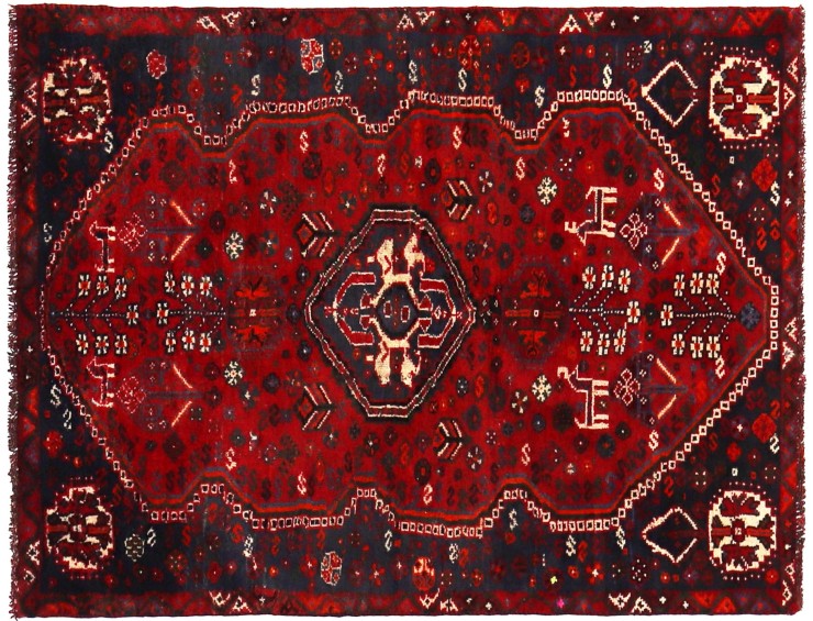 Red  Persia Shiraz Patina   166 x 107 cm