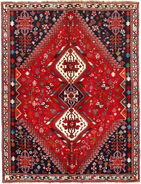 Röda Persien Shiraz  273 x 172 cm
