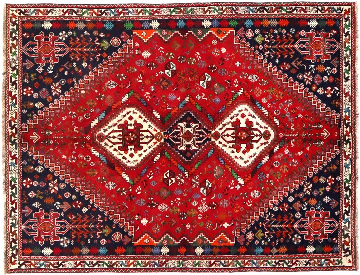 Red  Persia Shiraz  273 x 172 cm