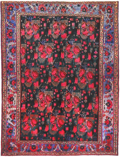 Röda Persien Shiraz  237 x 166 cm