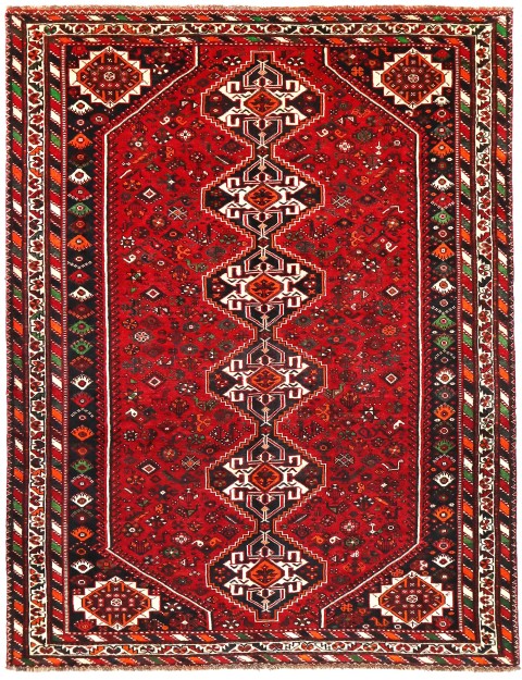 Röda Persien Shiraz  322 x 227 cm